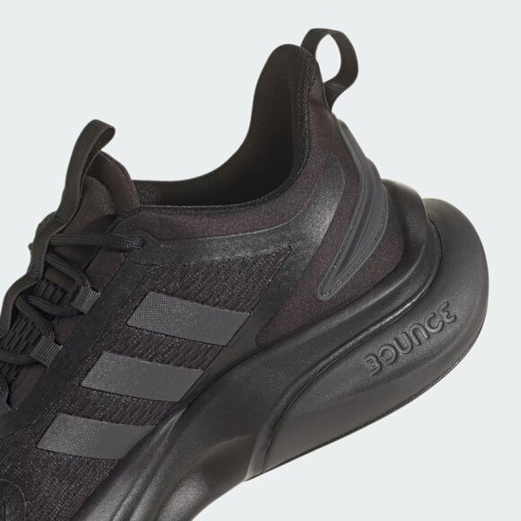 Adidas Alphabounce Plus – Mens Running Shoes Black Carbon HP6142 NEW